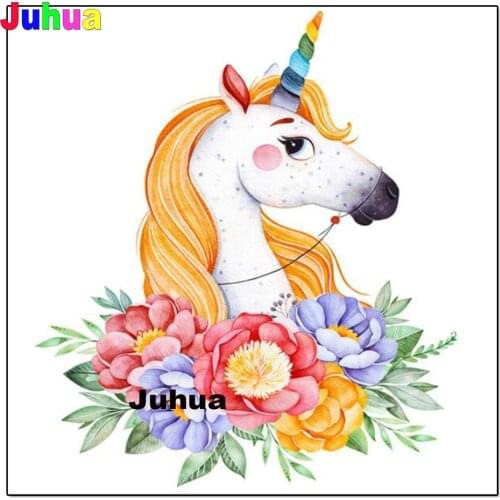 Kids Good Luck Unicorn Diamond crystal diamond painting Full Square Drill Sale embroidery Diamond Art Children Gift