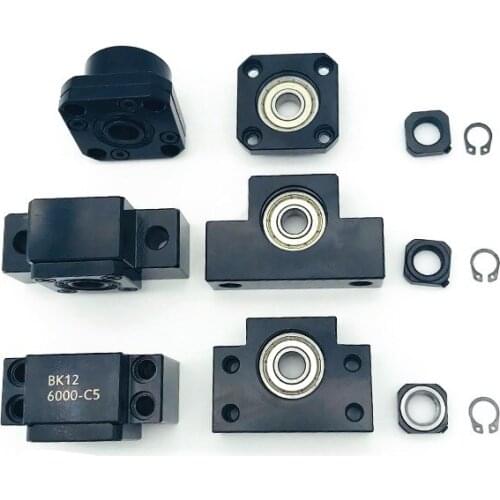 Free Shipping Standard EK/EF Dia 8mm 10mm 12mm 15mm 20mm Ball Screws Support Seat