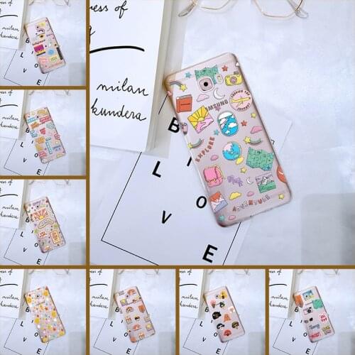 Cute Girl Cartoon Star Phone Case For Samsung Galaxy C5 C7 C8 Silicone Soft Back Cover For Samsung Galaxy C9 C7 C5 Pro Case
