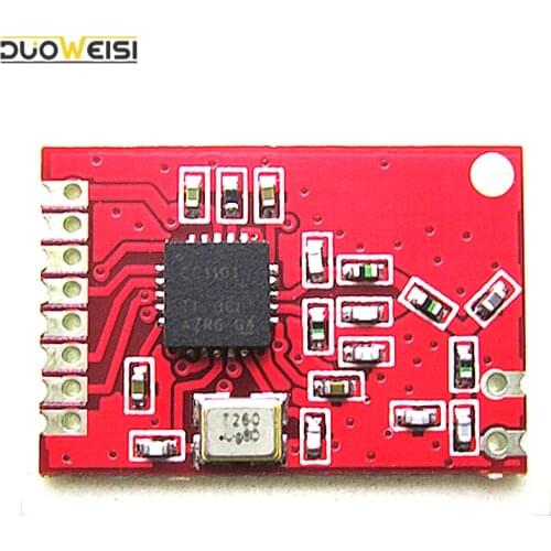 DDCC1101S CC1101 Wireless Module Pin Patch Small Size 433MHz 3.3V