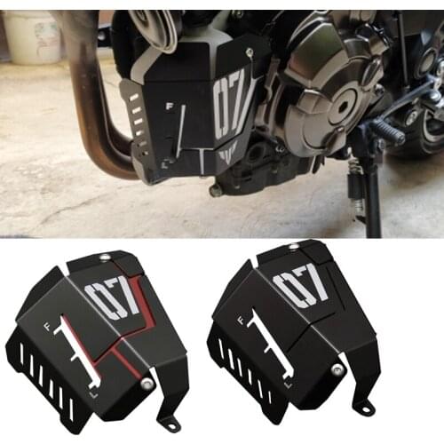 For Yamaha MT-07 FZ-07 MT 07 FZ 07 2014 2015 2016-2019 Motorcycle Coolant Recovery Tank Shielding Cover