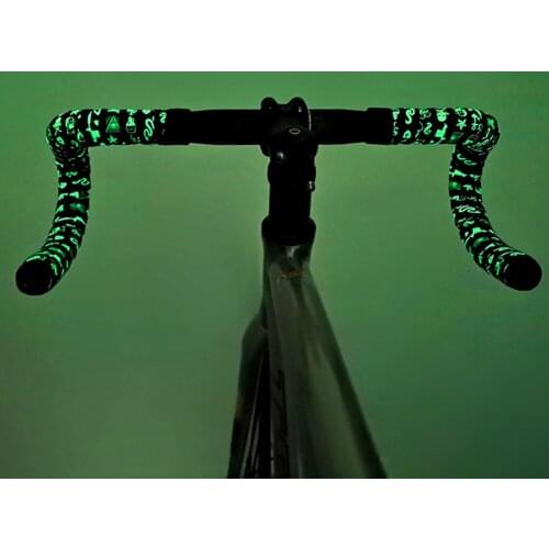 Bicycle Fluorescent Strapping Handlebar Tape Antislip Handlebar Strap Road Bike Shock-absorbing Handle Cover Cycling Accessories