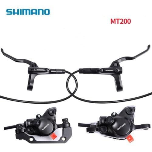 Shimano MT200 Brake Bicycle Bike MTB Hydraulic Disc brake set clamp mountain bike Oil Brake for M315 Brake w/n G3 / HS1 rotor