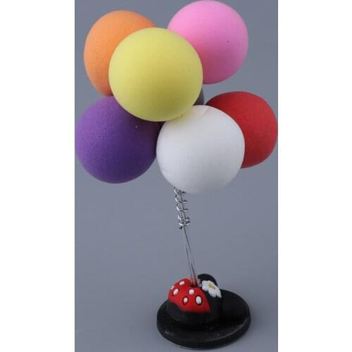 Creative Cute Colorful Balloons Dashboard Decorations Car Home Office Ornaments Best Birthday Holiday Gift