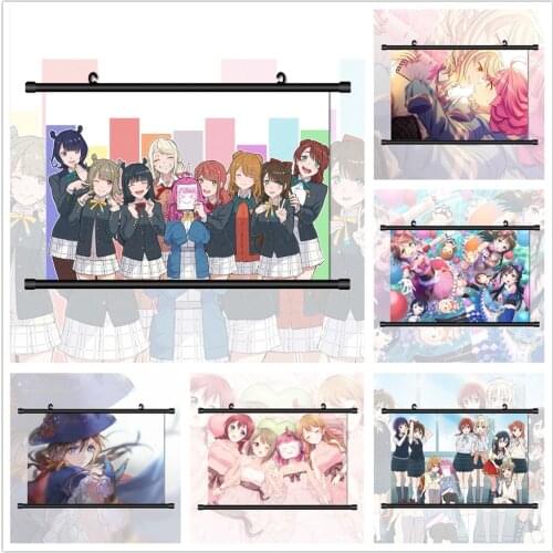 Love Live! Nijigasaki High School Idol Club Anime Manga HD Print Wall Poster Scroll