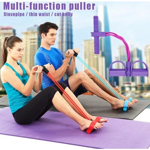 Multifunctional Sports Fitness Yoga Belt Yoga Equipment Multi-Function Puller Pedals Elastic Legs Pull Tension Body Shaping