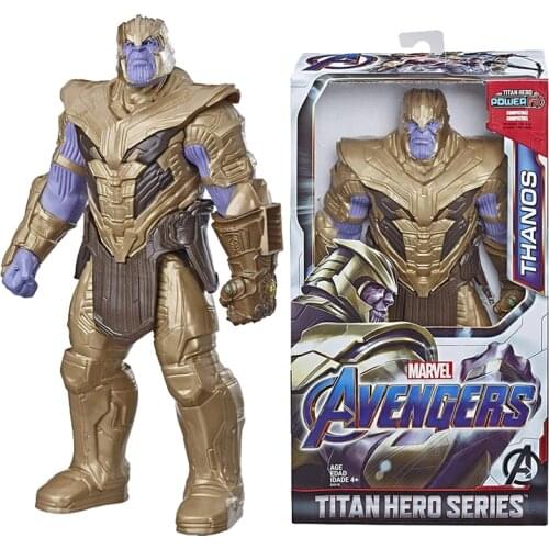 Avengers Marvel Endgame Thanos Infinity War Titan Hero Series Thanos Action Figure Christmas Gift Toys For Children Boy
