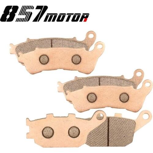 Motorcycle Front Rear Metal Sintering Brake Pads Disc For HONDA NC700/X/S ABS 12 13 14 15 16
