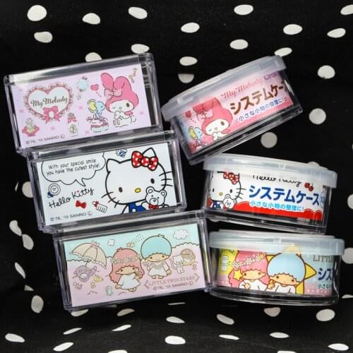 Cute Unicorn Gemini Cartoon Box Transparent Sealed Box Jewelry Box Unicorn Jewelry Box Gift Box Storage Holders