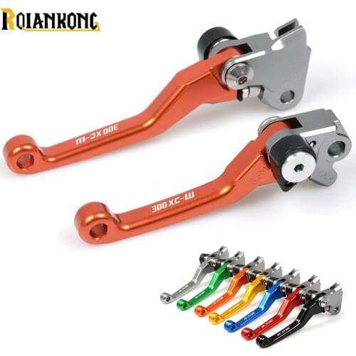 With LOGO 300XC-W Motorbike Dirt bike Pivot brake clutch lever For 300XC-W 2014-2016 300XC W 300 XCW 300 XCW 2016