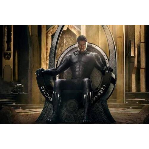 Rhinestone 5D DIY Diamond Painting Black Panther "Chadwick Bosman" Diamond Embroidery Mosaic Cross Stitch Rhinestone Home Decor