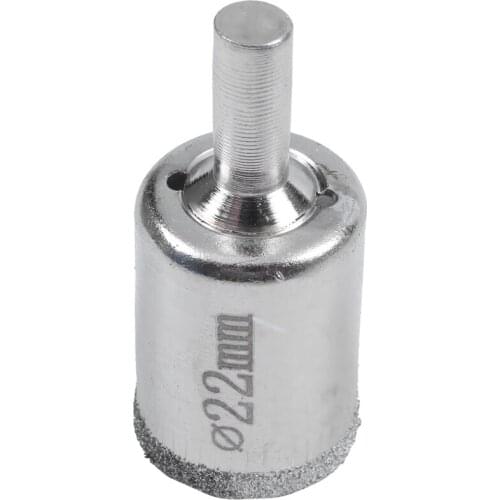 10Pcs Diamond Coated Drill Bits Hole Saw Holesaw Glass Granite Tile Cutter Masonry Drilling Tool