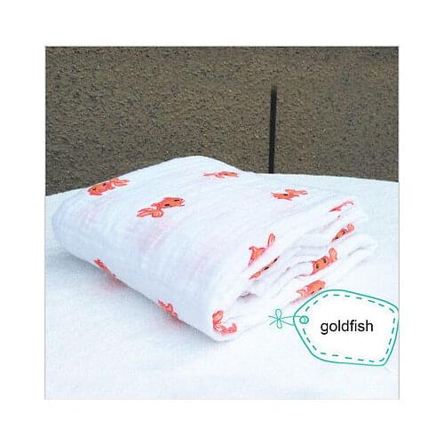 UNIKIDS 100% Muslin Cotton SWADDLE Baby Blanket - 47