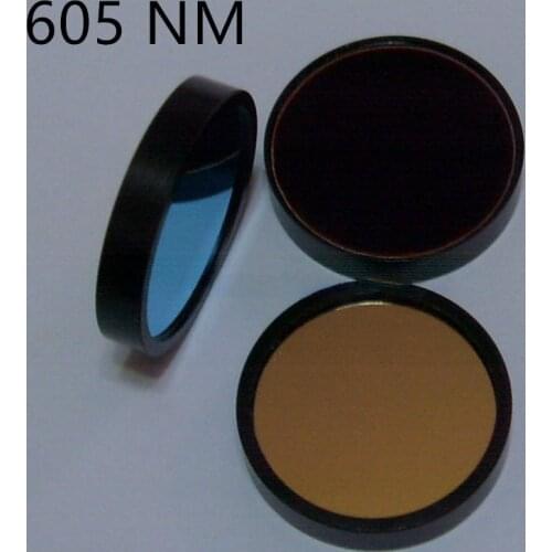 Narrow band filter 605 NM Narrow band color filter Band pass filter can be customized wavelength diameter