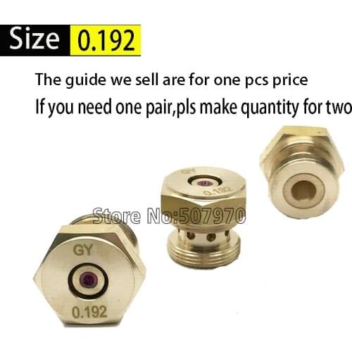 WEDM Parts Ruby Water Nozzle 0.192mm for CNC EDM Ruijun Machine