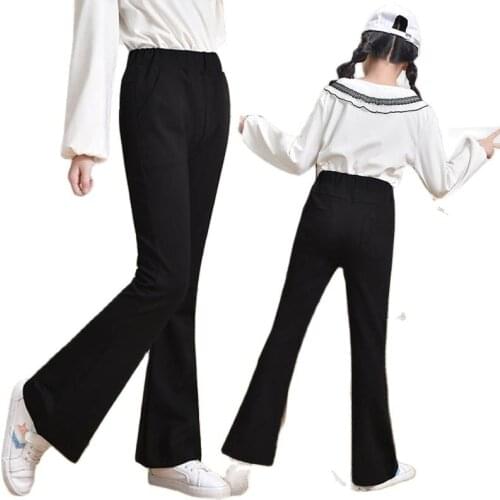 VIDMID Girls spring autumn new pants trousers childrens flared pants baby kids girls fashion slim bottoms trousers pants P2146