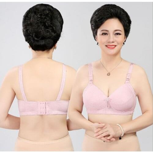 VS Comfortable Cotton C D E Cup Bra Plus Size 75 80 85 90 95 100 105 Message Lingerie Soft Seamless Bras For Women Ladies Bh C08