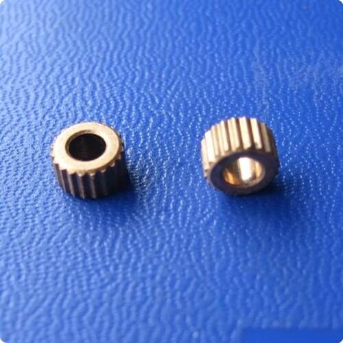 10PCS 3X6X3.5MM Powder Metallurgy Copper Sleeve Oil Bearing Gears