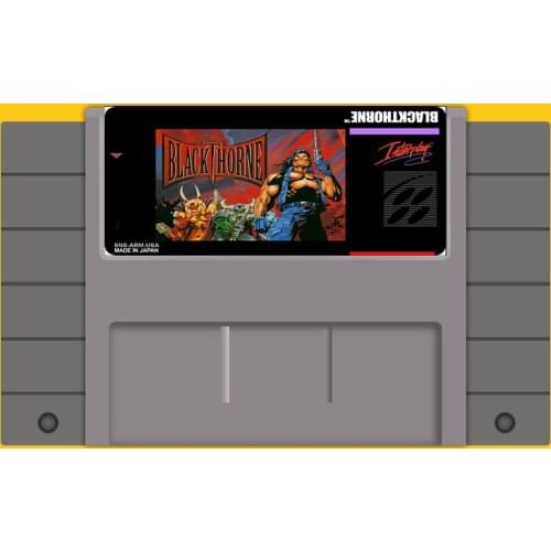 Blackthorne 16 bit Big Gray Game Card For USA NTSC Game Player