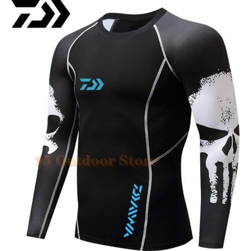 2021 Daiwa Fishing Shirts Professional Fishing Shirts Long Sleeve Bamboo Fiber UPF 50+ Breathable Quick Dry Fishing Brand