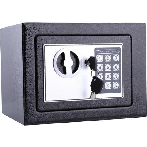 6.4L 8.5L 16L Digital Safe Box Security Lock Digital Safe Storage Box Money Bank Safety Security Box Money Cash Coins Key Cash