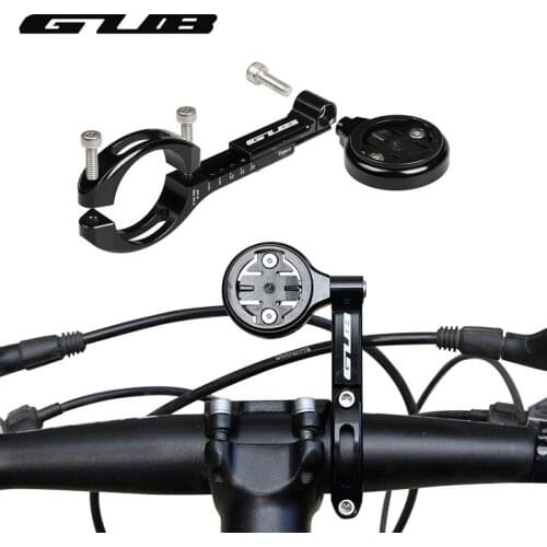 GUB Aluminum Bicycle Computer Mount For 31.8mm/25.4mm Bike Handlebar Adjustable Compatible For GARMIN Edge/Gopro Camera