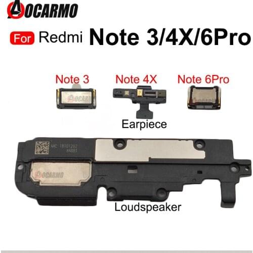 AOCARMO Speakers For Phones Xiaomi Redmi Note