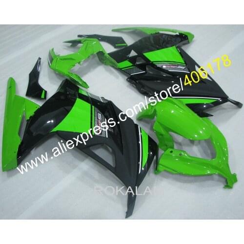 EX300 Ninja Fairings For Kawasaki Ninja 300R EX 300 2013 2014 2015 2016 ABS Bodywork Green Black Fairing Kit (Injection Molding)