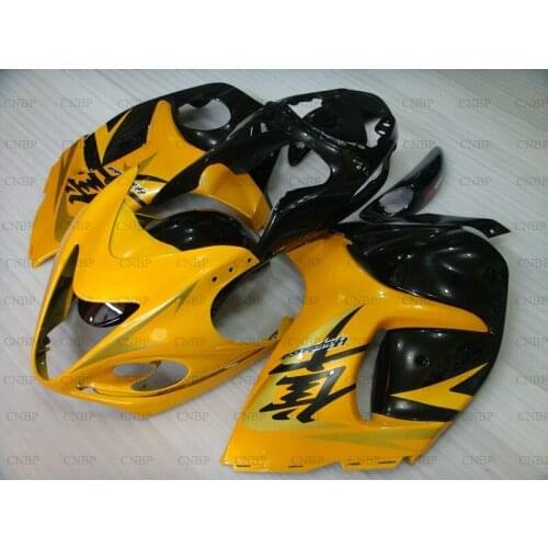 GSX R1300 2008 - 2014 Abs Fairing GSXR 1300 2012 Fairings for Suzuki GSXR1300 2010 Yellow Black Motorcycle Fairing