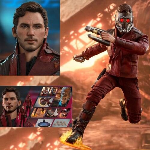 Collectable 1/6 Scale Full Set Male Soldier Chris Pratt Full Set 12'' Male Soldier Action Figure Hot Toys MMS539 for Fans