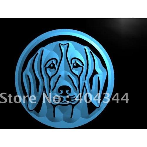 LB654- Beagle Dog Breed Pet LED Neon Light Sign home decor crafts