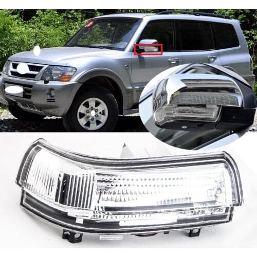 Lofty Richy For Mitsubishi Pajero V73 V77 V87 V93 V97 1998-2016 Outside rearview Mirror LED Turn light Signal Lamp Blink