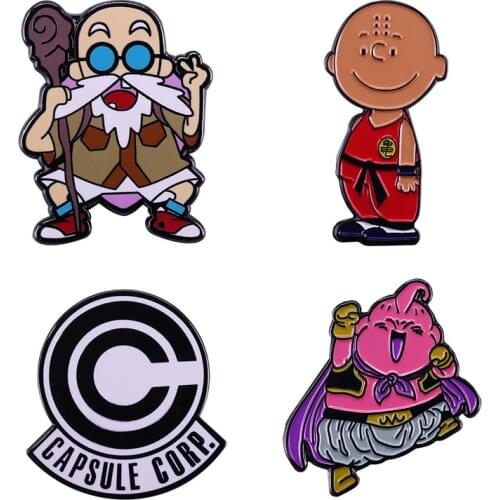 Kawaii anime cartoon brooch jackets denim decor