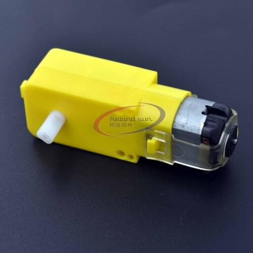Double Shaft DC Gear Motor DC 3V-12V 1:48 Dual Shaft DC Motor Electric Motor for Arduino Robot Smart Car Toys DIY Model