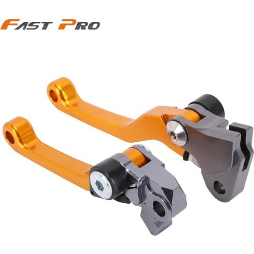 CNC Pivot Foldable Clutch Brake Lever For SUZUKI RMZ250 RMZ 250 05-06 Motocross Enduro Supermoto Dirt Bike OFF Road