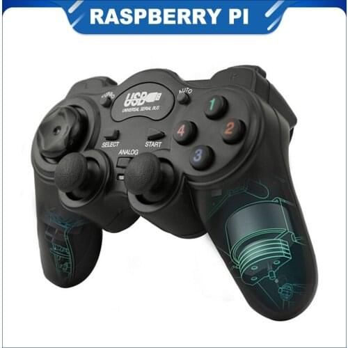 ITINIT R111 Wired USB Game Controller Gamepad Joystick For PC Win7/8/10/XP/Vista/Raspberry PI
