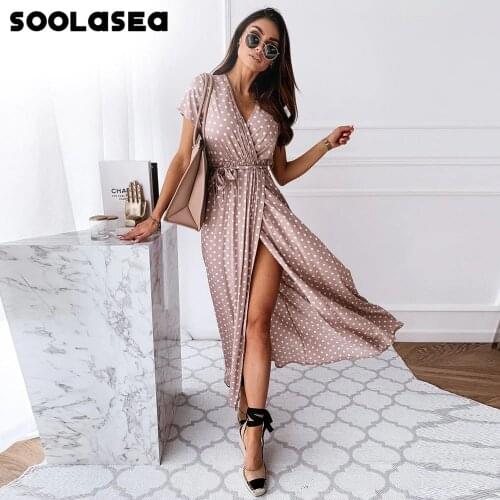 Soolasea Summer Dresses With A Slit