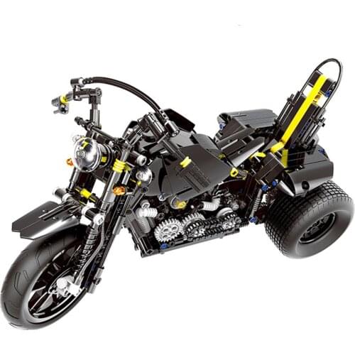 Heavy Locomotive Motorcycle Toys Blocks Technic Racing Building Blocks Classic Model Kids Toys Bricks Creator for Children Gift