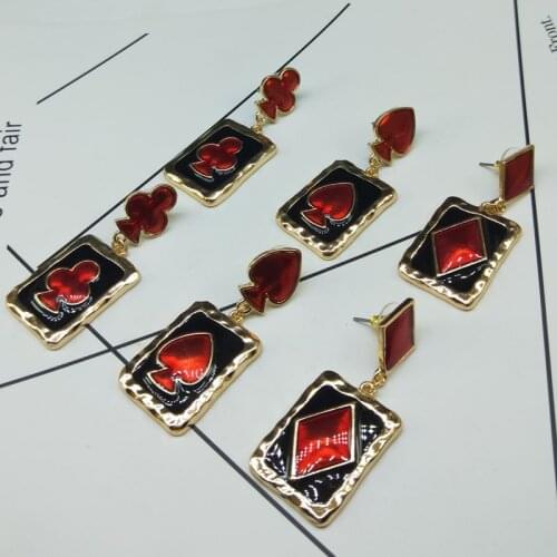 Brincos Brinco European And American Jewelry Popular Personality Fashion Sweet Beach National Style Drop Oil Earrings A13-9