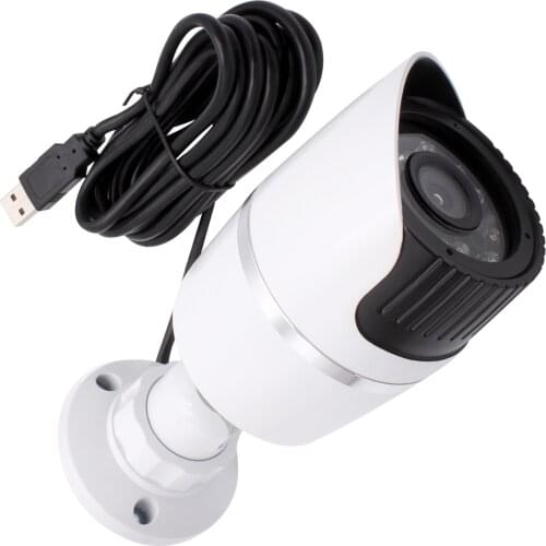 1080P Outdoor waterproof H.264 1/3" CMOS AR0330 infrared night vision usb webcam CCTV bullet camera