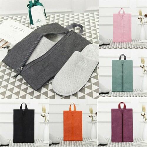Waterproof Shoes Bag Portable Travel Toiletries Zipper Tote Laundry Pouch Case Storage Organizer