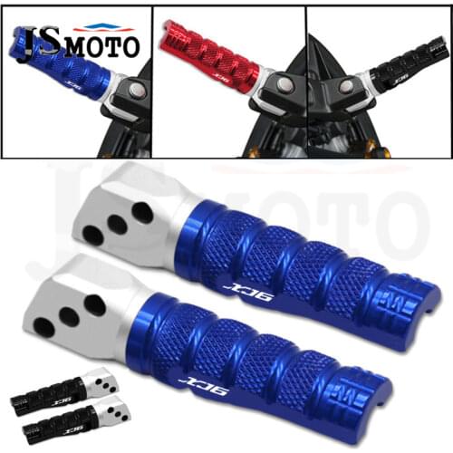 High Quality Rear Footrest Pegs Motorcycle Passenger Pedal Foot Pedals Pegs For Yamaha XJ6 xj6 2008-2020