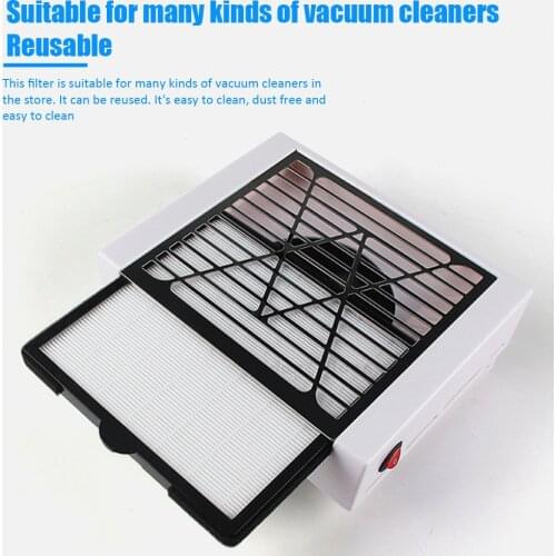 1pc Nail Dust Suction Collector Fan Screen Vacuum Dust Cleaner Manicure Machine Filter Accessory for Drilling Manicure Machine