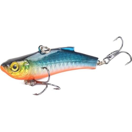 1PCS Trolling Lure Fishing Wobbler VIB Hard Baits Swim Fish Lures7cm18g Artificial Minnow Jig Crankbait Jerk Bait Fishing Tackle