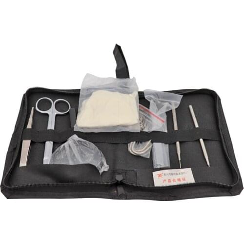 10Pcs Veterinary animals dissection tools Kit stainless steel dissection scissors Scalpel magnifier VET animal dissection tool