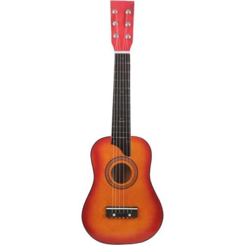 25-inch Baby Beginner Classical Ukulele Six-string Wooden Childrens Guitar For Kids Funny Toys For Girl Boy