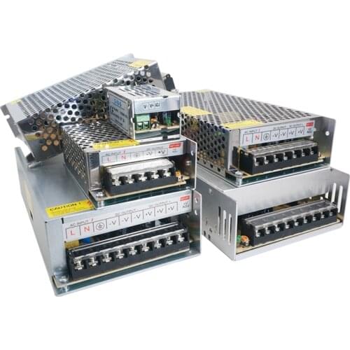AC DC Transformer 220V To 12V Power Supply 3V 5V 9V 12V 15V 18V 24V 36V 48V Switching Led Strip Power Supply Source 12 24 Volt