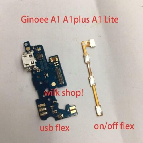 For Gionee AI A1Plus AI Lite/ X1 XIS Audio Jack Headphone Flex Cable+A1 A1 PLus A1lite usb flex +A1 A1 plus A1 Lite on/off flex