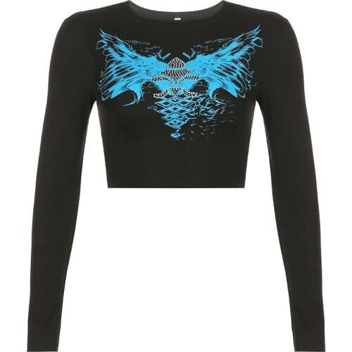 Женские футболки с принтом JESSILVIA China At AliExpress