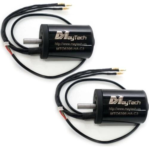 Maytech Dual Mountainboard 2pcs Powerful Motor 6396 170KV Outrunner BLDC Motor for Electric Skateboard Ebike Scooter